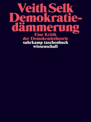 cover image of Demokratiedämmerung